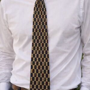 USA Patterned‎ Men's Neck Tie Polyester